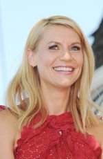 CLAIRE DANES Honored with a Star on The Hollywood Walk of Fame in Los Angeles 09/24/2015