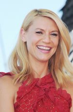 CLAIRE DANES Honored with a Star on The Hollywood Walk of Fame in Los Angeles 09/24/2015