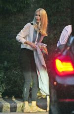 CLAUDIA SCHIFFER Out in Knightsbridge in London 09/17/2015