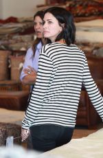 COURTNEY COX Out Shopping in West Hollywood 09/17/2015