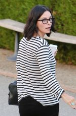 COURTNEY COX Out Shopping in West Hollywood 09/17/2015