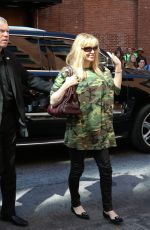 COURTNEY LOVE Arrives at Kanye West Fashion Show in New York 09/16/2015