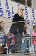 COURTNEY LOVE at LAX Airport in Los Angeles 09/02/2015
