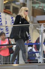 COURTNEY LOVE at LAX Airport in Los Angeles 09/02/2015
