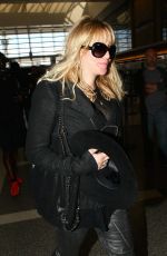 COURTNEY LOVE at LAX Airport in Los Angeles 09/02/2015