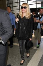 COURTNEY LOVE at LAX Airport in Los Angeles 09/02/2015