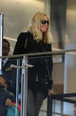 COURTNEY LOVE at LAX Airport in Los Angeles 09/02/2015