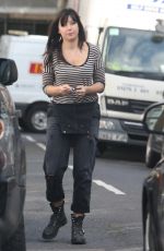 DAISY LOWE Out and  About in London 09/18/2015