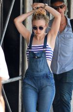 DAKOTA FANNING in Jeans Out and About in New York 09/08/2015