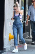 DAKOTA FANNING in Jeans Out and About in New York 09/08/2015