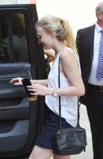 DAKOTA FANNING Out and About in New York 09/02/2015
