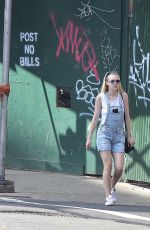 DAKOTA FANNING Out and About in New York 09/09/2015