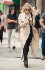 DAKOTA FANNING Out and About in New York 09/11/2015