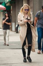 DAKOTA FANNING Out and About in New York 09/11/2015