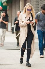 DAKOTA FANNING Out and About in New York 09/11/2015