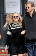 DAKOTA FANNING Out and About in New York 09/21/2015