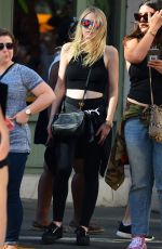DAKOTA FANNING Out and About in New York 09/24/2015