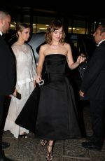 DAKOTA JOHNSON Arrives at amfAR Gala in Milan 09/26/2015