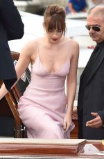 DAKOTA JOHNSON Arrives at Black Mass Premiere in Venice 09/04/2015