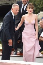 DAKOTA JOHNSON Arrives at Black Mass Premiere in Venice 09/04/2015