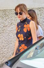 DAKOTA JOHNSON Arrives at Casino in Venice 09/06/2015