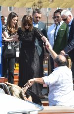 DAKOTA JOHNSON Arrives at The Black Mass Press Conference in Venice 09/04/2015