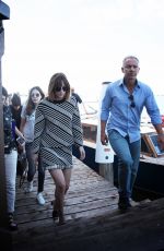 DAKOTA JOHNSON Arrives at Venice Movie Stars Lounge 09/07/2015