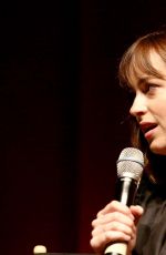 DAKOTA JOHNSON at Black Mass Academy Screening at SVA Theater in New York 09/10/2015