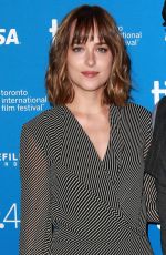DAKOTA JOHNSON at Black Mass Photocall at 2015 TIFF in Toronto 09/14/2015