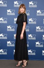 DAKOTA JOHNSON at Black Mass Photocall at 2015 Venice Fim Festival 09/04/2015