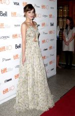 DAKOTA JOHNSON at Black Mass Premiere at 2015 Toronto International Fil Festival 09/14/2015