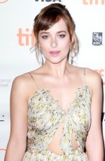 DAKOTA JOHNSON at Black Mass Premiere at 2015 Toronto International Fil Festival 09/14/2015