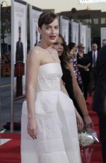 DAKOTA JOHNSON at Black Mass Premiere in Brookline, Massachusetts 09/15/2015