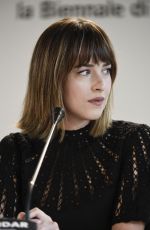 DAKOTA JOHNSON at Black Mass Press Conference at 2015 Venice Film Festival 09/04/2015