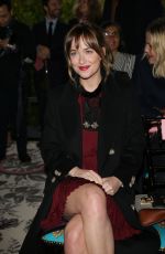 DAKOTA JOHNSON at Gucci Fashion Show at Milan Fashion Week 09/23/2015