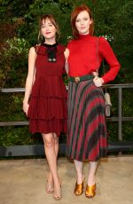 DAKOTA JOHNSON at Gucci Fashion Show at Milan Fashion Week 09/23/2015