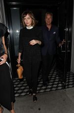 DAKOTA JOHNSON Leaves Craig