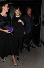DAKOTA JOHNSON Leaves Craig