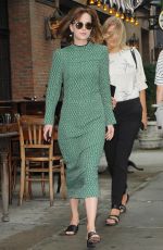 DAKOTA JOHNSON Leaves Her Hotel in New York 09/10/2015