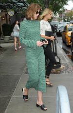 DAKOTA JOHNSON Leaves Her Hotel in New York 09/10/2015
