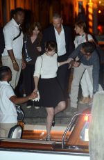 DAKOTA JOHNSON Night Out in Venice 09/03/2015
