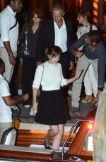 DAKOTA JOHNSON Night Out in Venice 09/03/2015