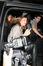 DAKOTA JOHNSON Out and About in New York 09/28/2015