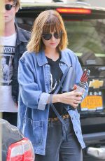 DAKOTA JOHNSON Out and About in Soho 09/21/2015