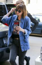 DAKOTA JOHNSON Out and About in Soho 09/21/2015
