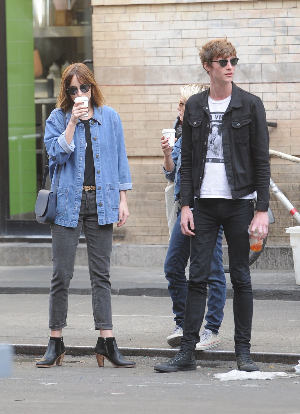 DAKOTA JOHNSON Out and About in Soho 09/21/2015 – HawtCelebs