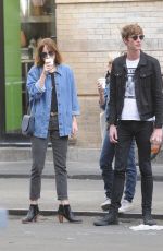 DAKOTA JOHNSON Out and About in Soho 09/21/2015
