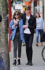 DAKOTA JOHNSON Out and About in Soho 09/21/2015