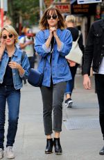 DAKOTA JOHNSON Out and About in Soho 09/21/2015