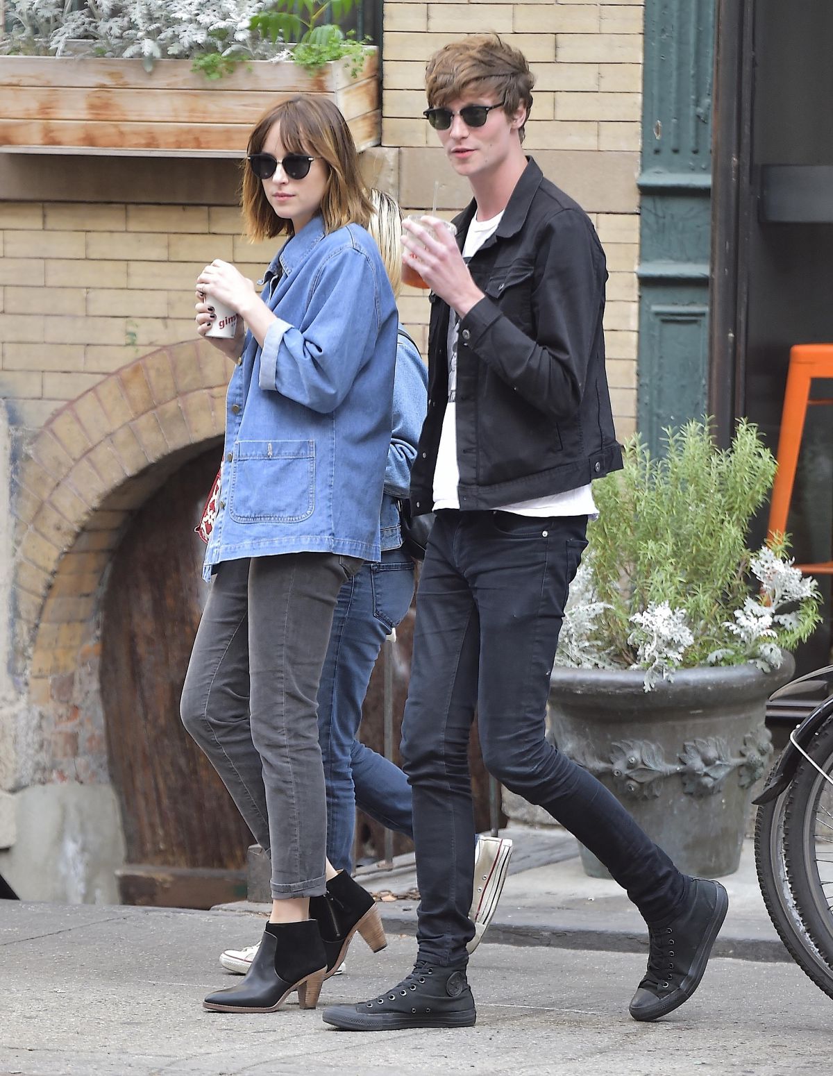 DAKOTA JOHNSON Out and About in Soho 09/21/2015 – HawtCelebs